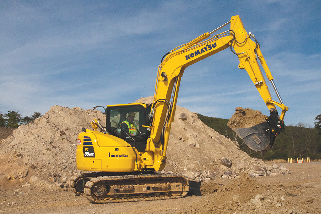 Komatsu PC88MR Specs KRents