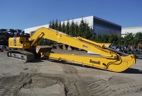 PC240LC Long Reach