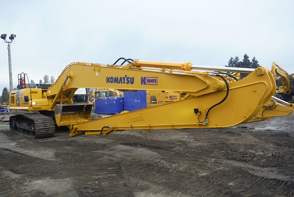 PC360LC Long Reach