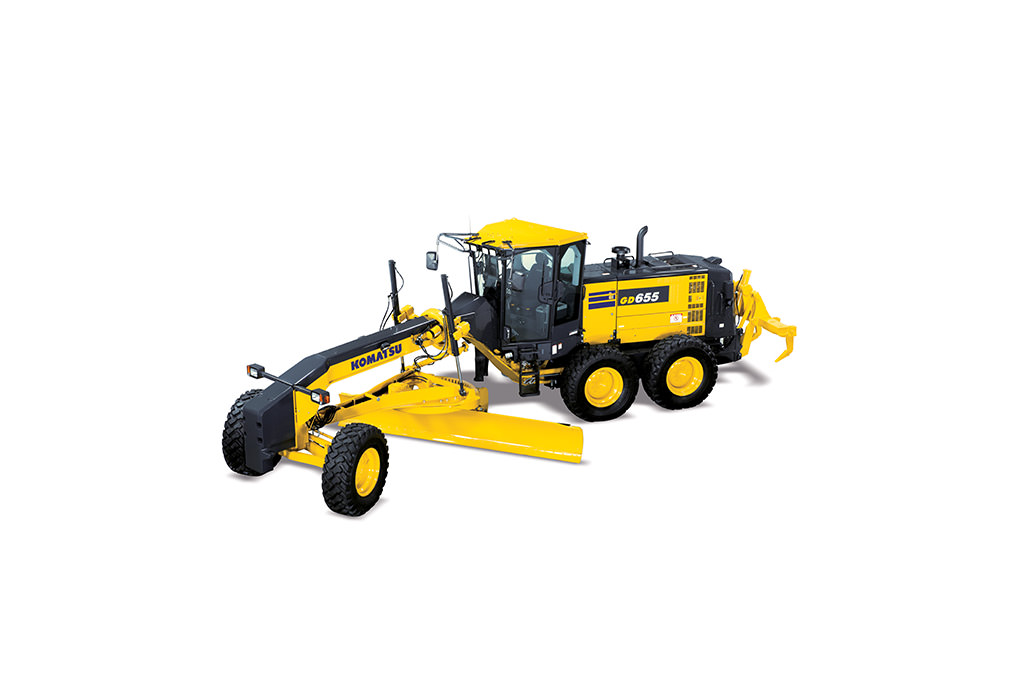 KOMATSU GD655-6 1:50　PC200 WA470 4点セット Komatsu GD655-6 Motor Grader with Ripper